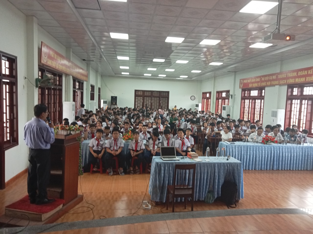 Trung tâm Học tập cộng đồng phường Lê Hồng Phong tổ chức Hội nghị phổ biến chuyên đề “Xây dựng năng lực tự học trong kỷ nguyên số”